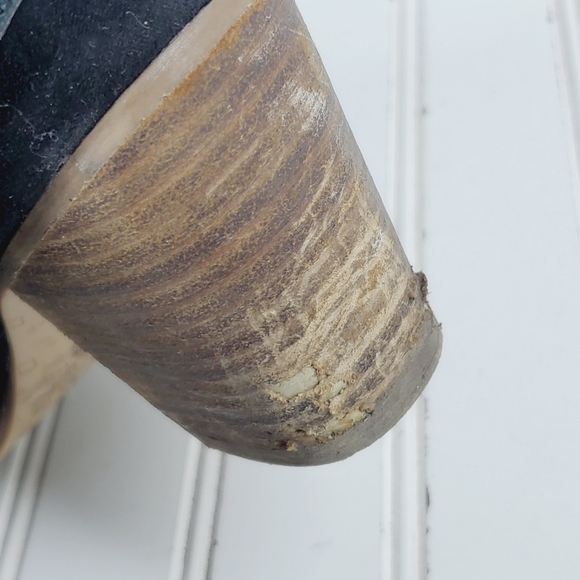 Dolce Vita DV8 Jennie Tasseled Suede Almond Toe Block Heel Bootie B375 - Picture 11 of 12